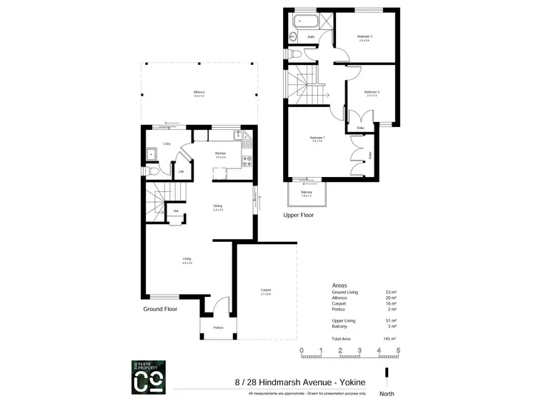 Floorplan of Homely house listing, 8/28 Hindmarsh Avenue, Yokine WA 6060