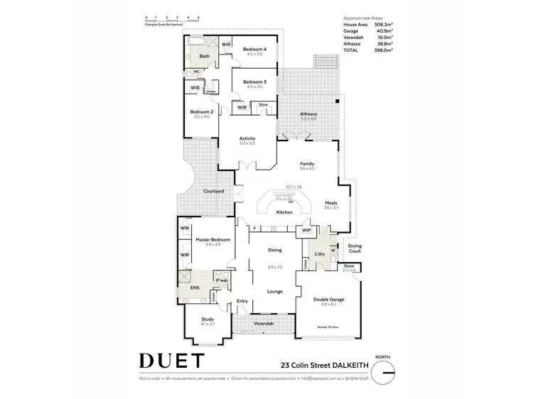 Floorplan of Homely house listing, 23 Colin Street, Dalkeith WA 6009