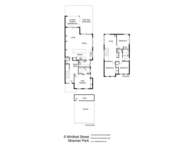 Floorplan of Homely house listing, 5 Winifred Street, Mosman Park WA 6012