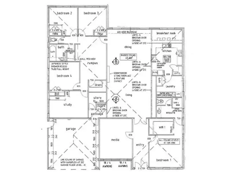 Floorplan of Homely house listing, 45 McManus Road, Allanson WA 6225