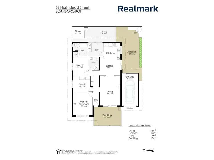 Floorplan of Homely house listing, 62 Northstead Street, Scarborough WA 6019