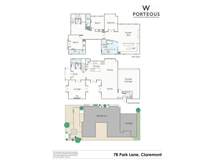 Floorplan of Homely house listing, 7B Park Lane, Claremont WA 6010
