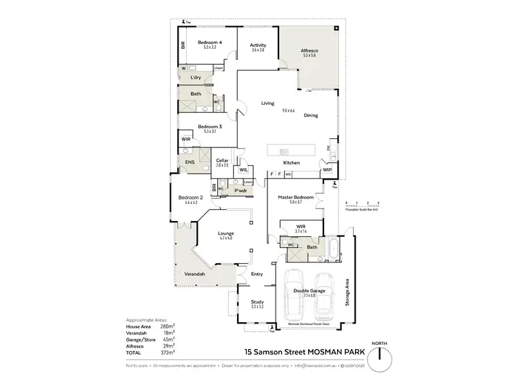 Floorplan of Homely house listing, 15 Samson Street, Mosman Park WA 6012