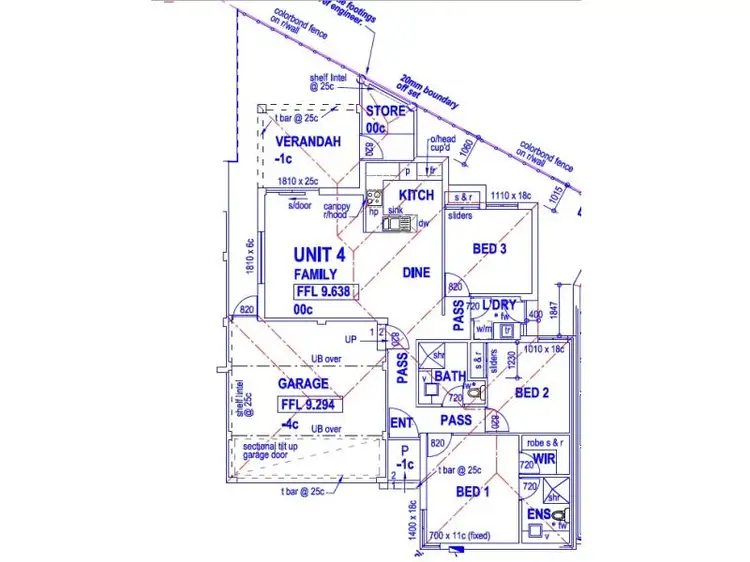 Floorplan of Homely villa listing, 4d Carcoola Crt, Nollamara WA 6061