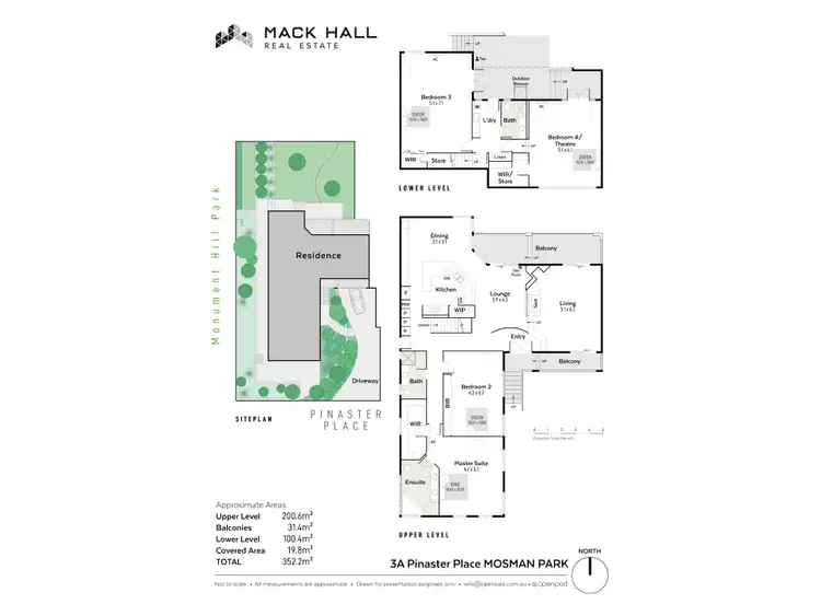 Floorplan of Homely house listing, 3A Pinaster Place, Mosman Park WA 6012