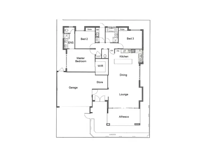 Floorplan of Homely house listing, 3 Chromite Lane, Scarborough WA 6019