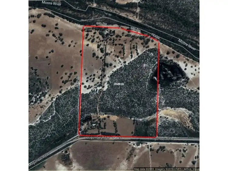 Floorplan of Homely land listing, 207 Mogumber West Road, Red Gully WA 6503