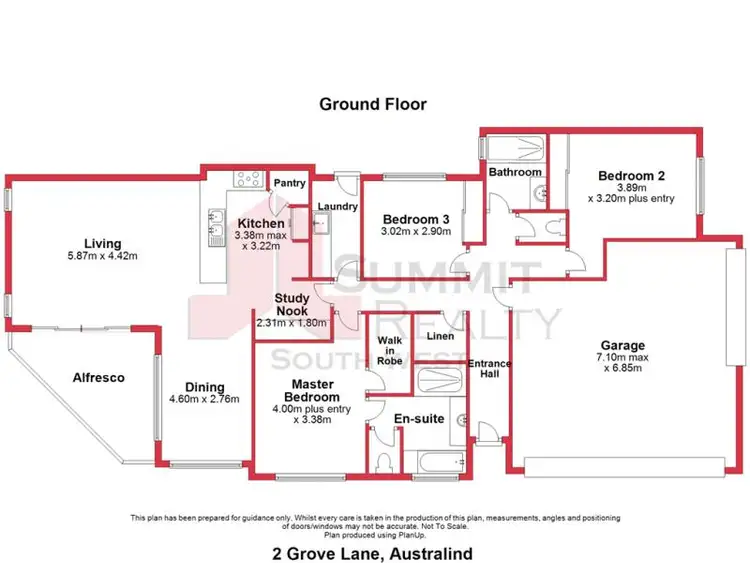 Floorplan of Homely house listing, 2 Grove Lane, Australind WA 6233