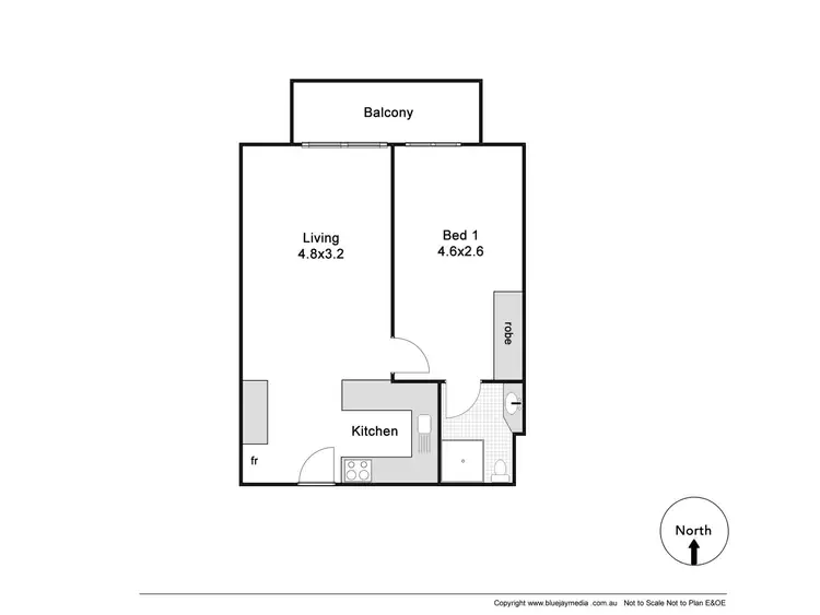 Floorplan of Homely apartment listing, 27/4 Dover Court, Mosman Park WA 6012