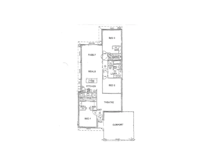 Floorplan of Homely house listing, 6 Wilderness Way, Aveley WA 6069
