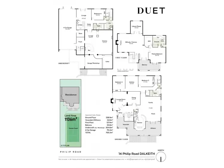 Floorplan of Homely house listing, 14 Philip Road, Dalkeith WA 6009