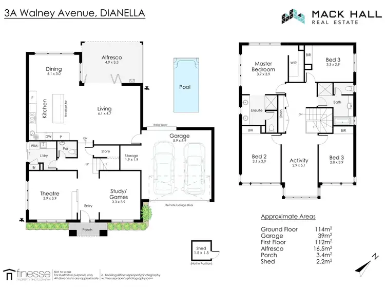 Floorplan of Homely house listing, 3A Walney Avenue, Dianella WA 6059