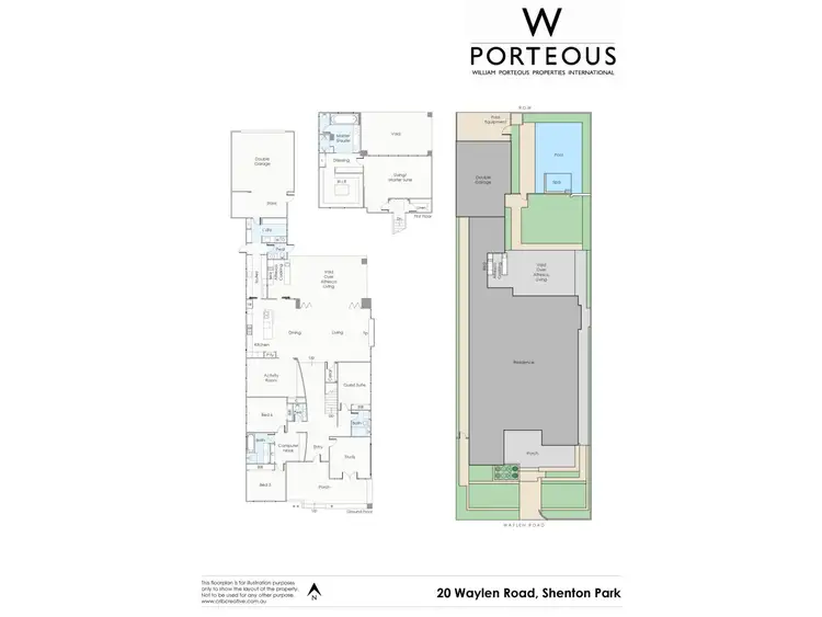 Floorplan of Homely house listing, 20 Waylen Road, Shenton Park WA 6008