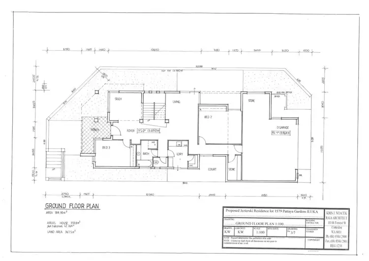 Floorplan of Homely house listing, 10 Pattaya Gardens, Iluka WA 6028