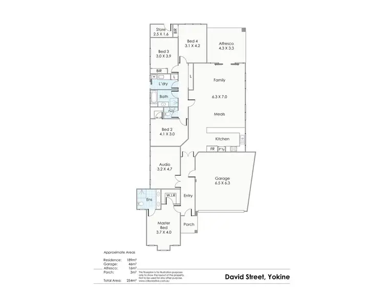Floorplan of Homely house listing, 70 David Street, Yokine WA 6060