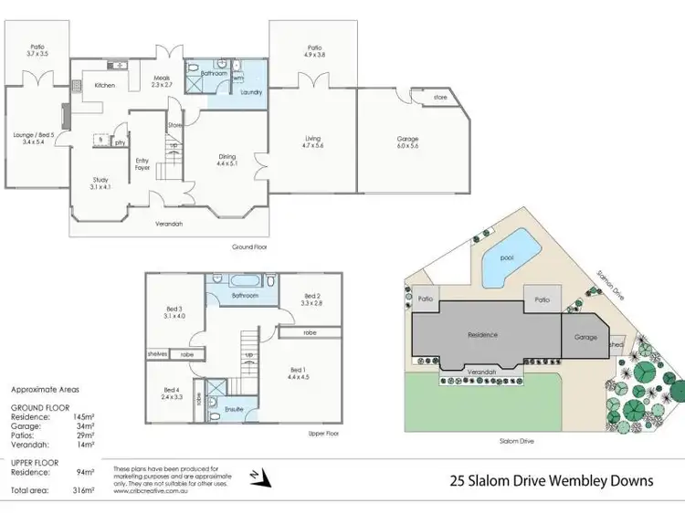 Floorplan of Homely house listing, 25 Slalom Drive, Wembley Downs WA 6019
