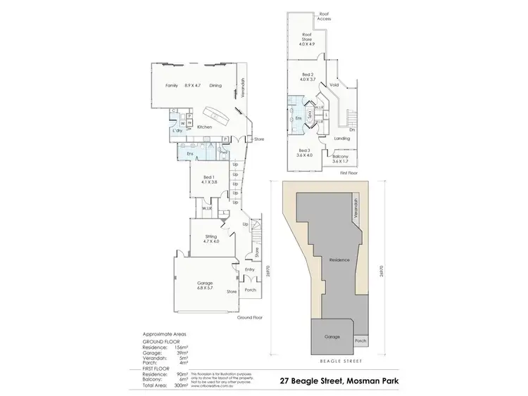 Floorplan of Homely house listing, 27 Beagle Street, Mosman Park WA 6012