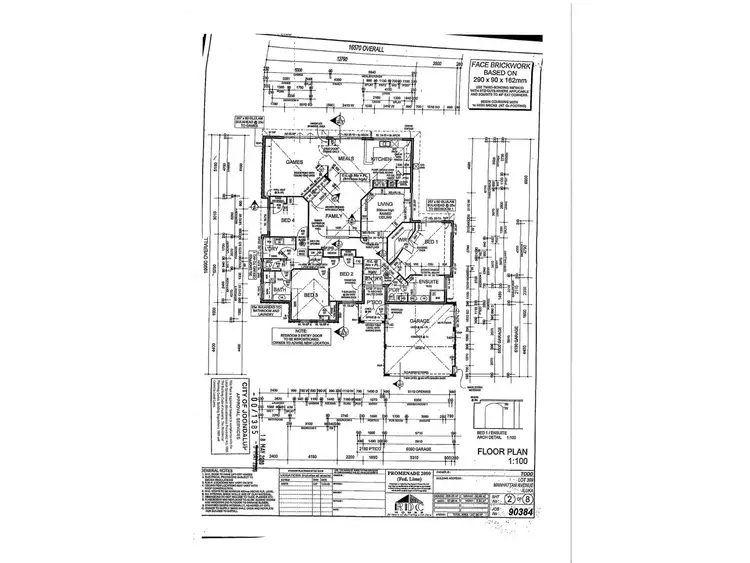 Floorplan of Homely house listing, 14 Manhattan Avenue, Iluka WA 6028