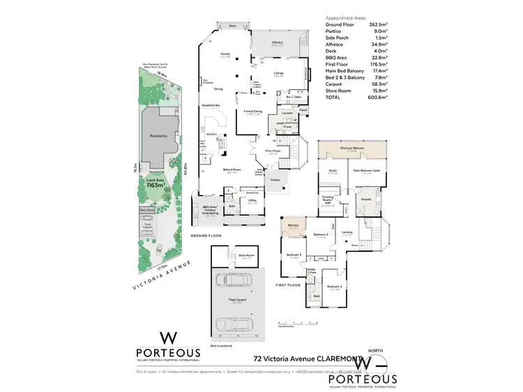 Floorplan of Homely house listing, 72 Victoria Avenue, Claremont WA 6010
