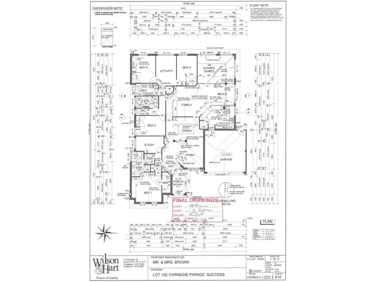 Floorplan of Homely house listing, 49 Carnegie Parade, Success WA 6164