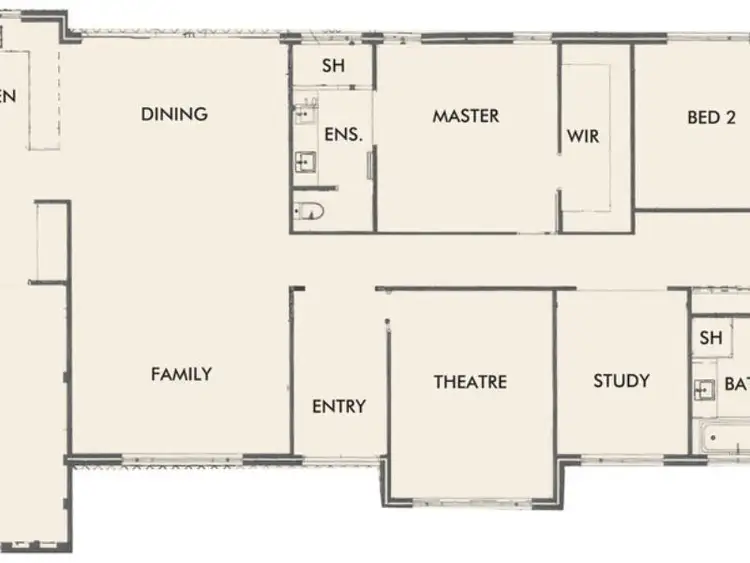 Floorplan of Homely house listing, Lot 40 Hasluck Circuit, North Dandalup WA 6207