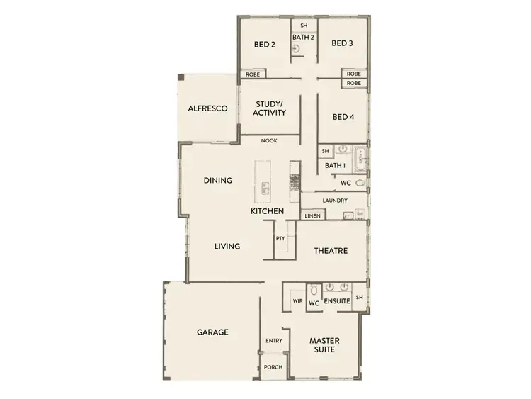 Floorplan of Homely house listing, 56 Richview Ramble, Wannanup WA 6210