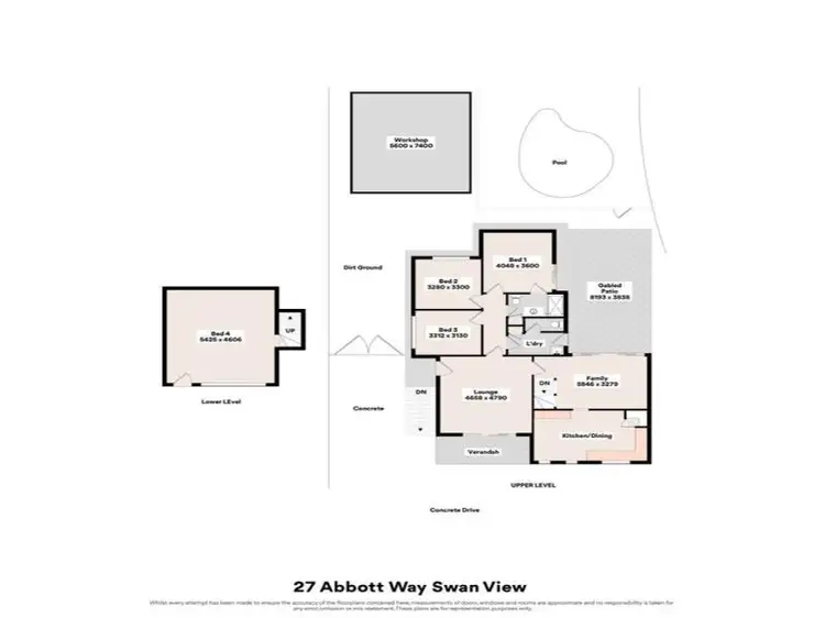 Floorplan of Homely house listing, 27 Abbott Way, Swan View WA 6056