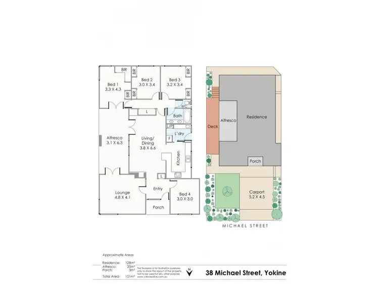 Floorplan of Homely house listing, 38 Michael Street, Yokine WA 6060