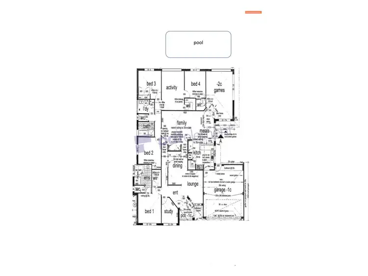 Floorplan of Homely house listing, 14 Shoalwater Parkway, Iluka WA 6028