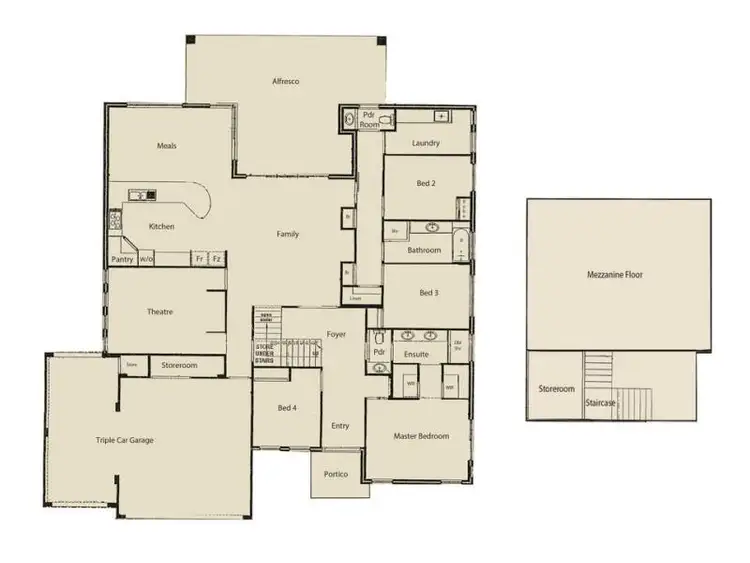 Floorplan of Homely house listing, 27 Cervantes Drive, Erskine WA 6210
