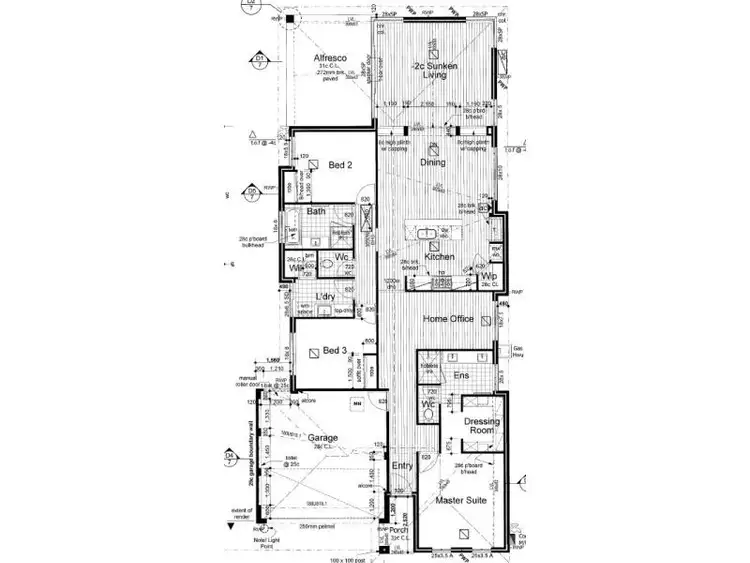 Floorplan of Homely house listing, 115 Dovedale Street, Harrisdale WA 6112