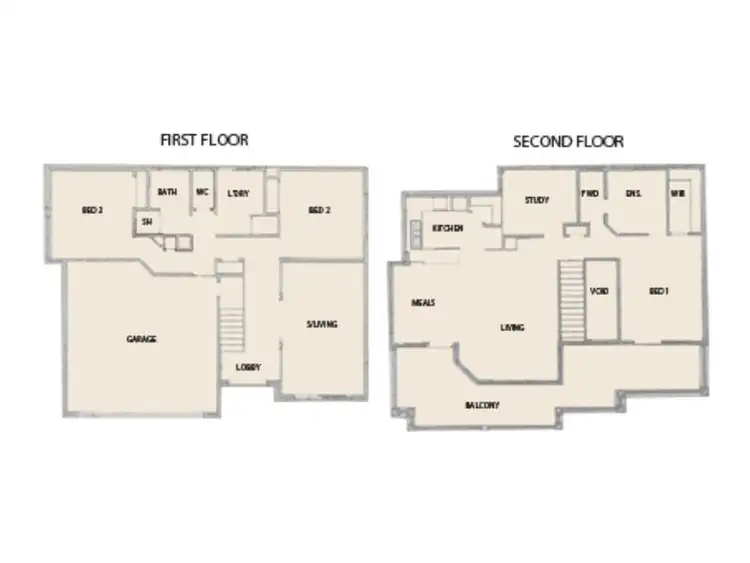 Floorplan of Homely unit listing, 1/42 Ormsby Terrace, Mandurah WA 6210
