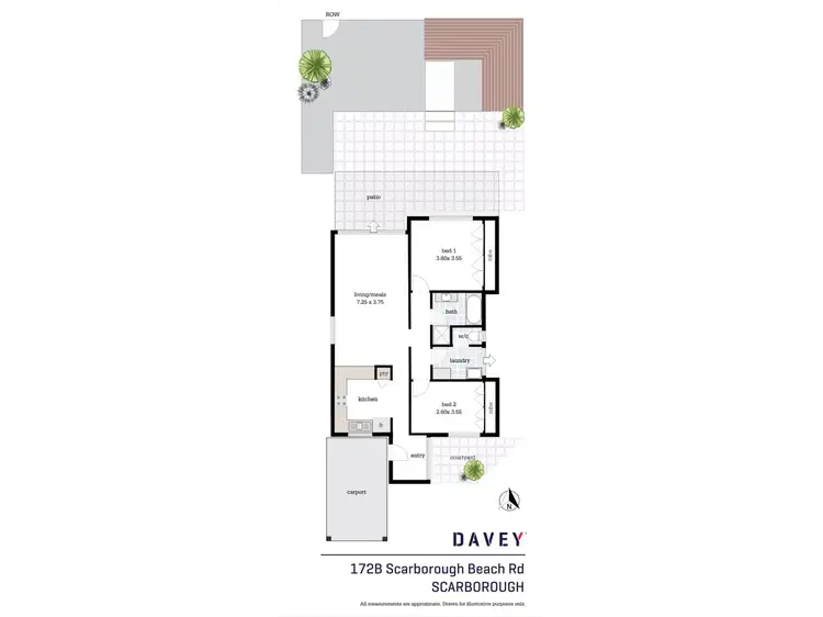 Floorplan of Homely house listing, 172B Scarborough Beach Road, Scarborough WA 6019