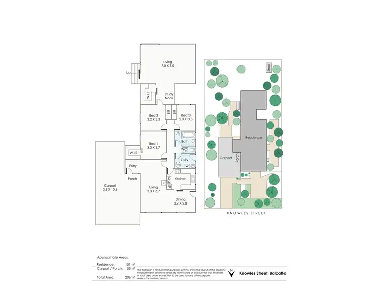 Floorplan of Homely house listing, 54 Knowles Street, Balcatta WA 6021