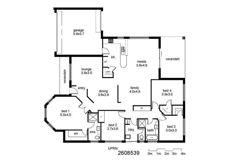 Floorplan of Homely house listing, 40 Seawind Drive, Rockingham WA 6168