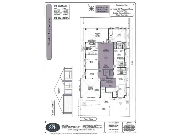 Floorplan of Homely house listing, 26 Firebrace Elbow, Canning Vale WA 6155