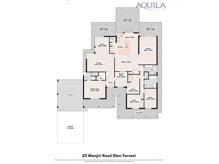 Floorplan of Homely house listing, 1020 Jellicoe Road, Glen Forrest WA 6071
