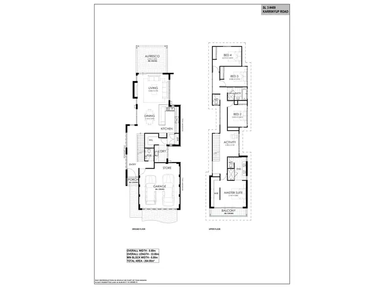 Floorplan of Homely land listing, 2C Ornum Place, Innaloo WA 6018
