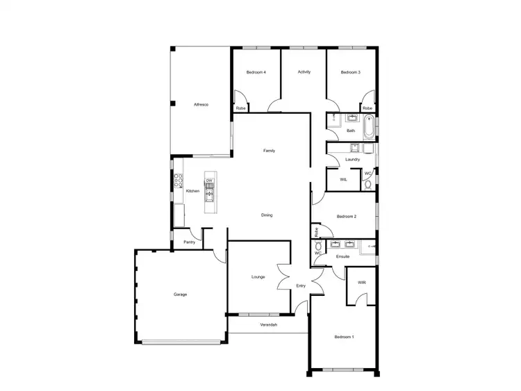 Floorplan of Homely house listing, 6 Oldfield Street, Millbridge WA 6232