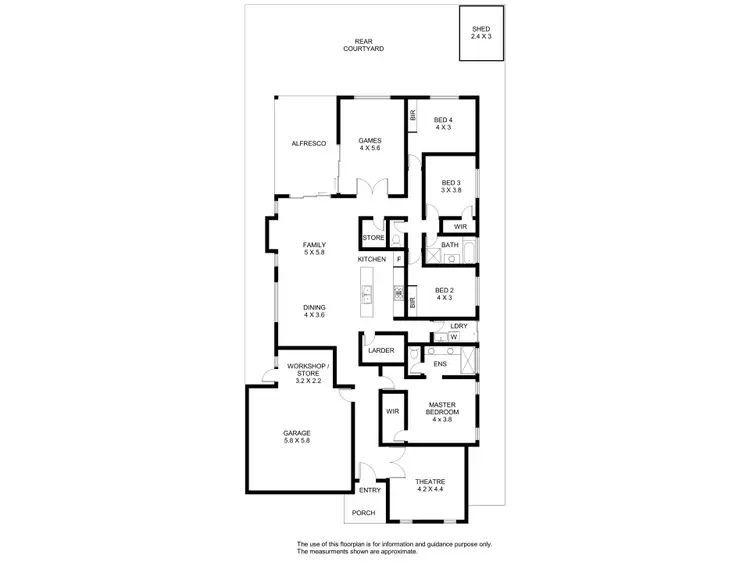 Floorplan of Homely house listing, 29 Greystone Terrace, Helena Valley WA 6056