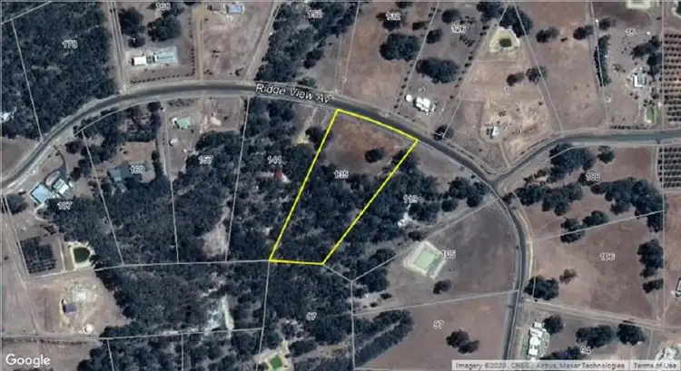 Floorplan of Homely land listing, 135 Ridge View Avenue, Boyup Brook WA 6244