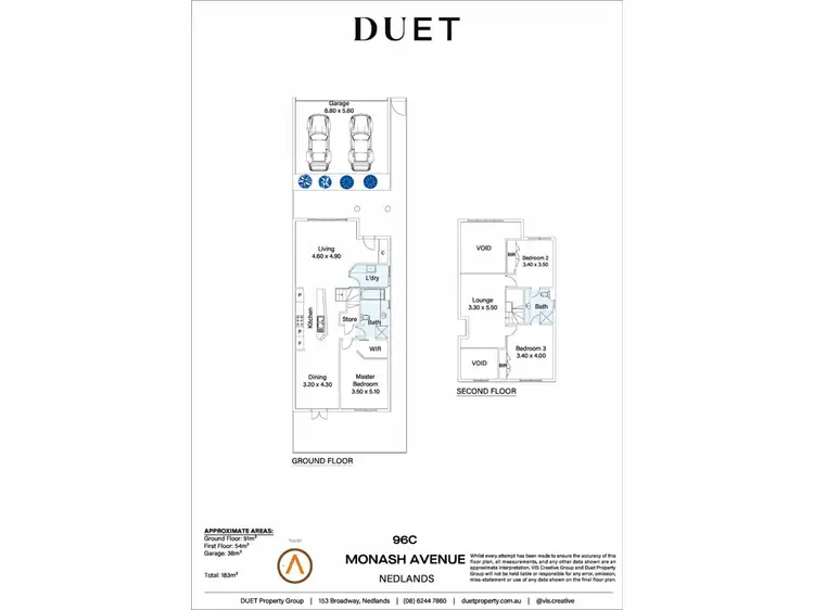 Floorplan of Homely house listing, 96C Monash Avenue, Nedlands WA 6009