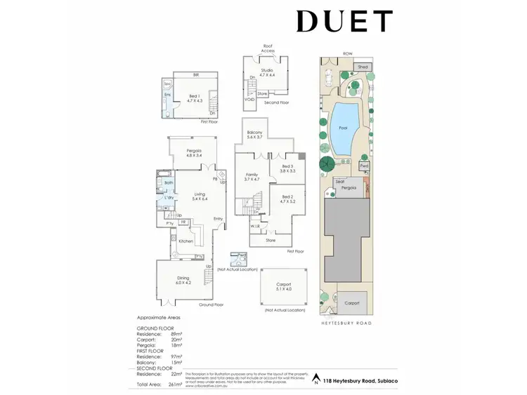 Floorplan of Homely house listing, 118 Heytesbury Road, Subiaco WA 6008