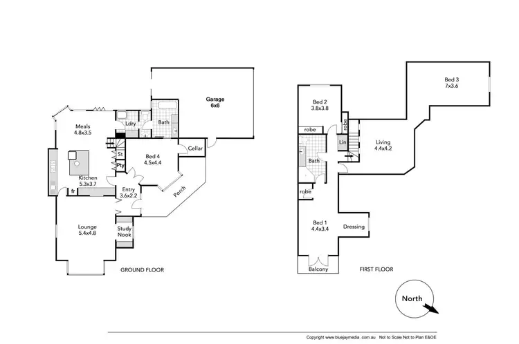 Floorplan of Homely house listing, 3 Pethybridge Heights, Mosman Park WA 6012