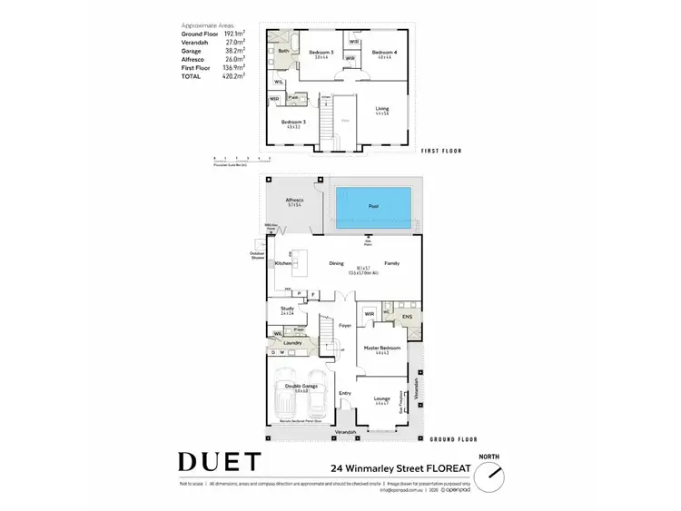 Floorplan of Homely house listing, 24 Winmarley Street, Floreat WA 6014