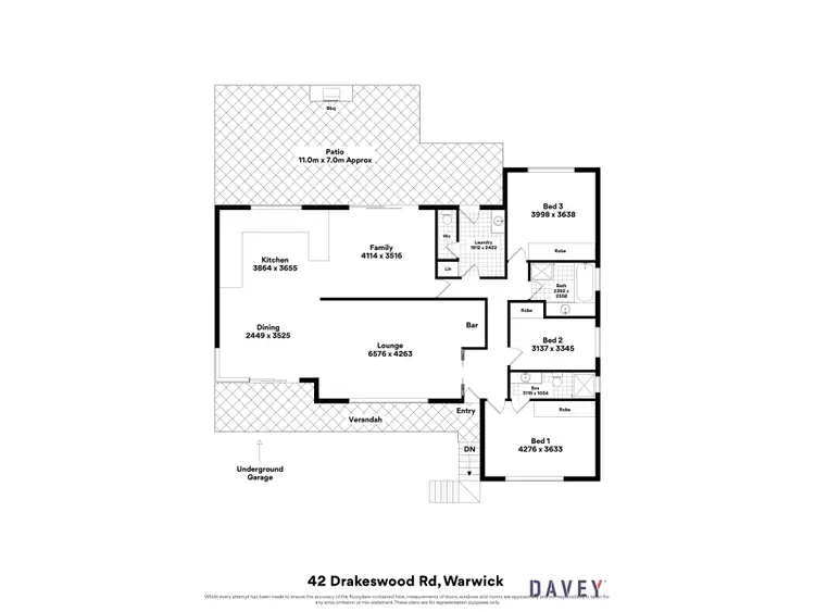 Floorplan of Homely house listing, 42 Drakeswood Road, Warwick WA 6024