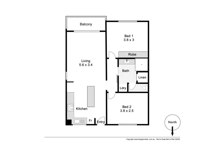 Floorplan of Homely apartment listing, 17/12 Murray Avenue, Mosman Park WA 6012