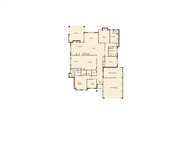 Floorplan of Homely house listing, 56 Chatsworth Drive, Erskine WA 6210