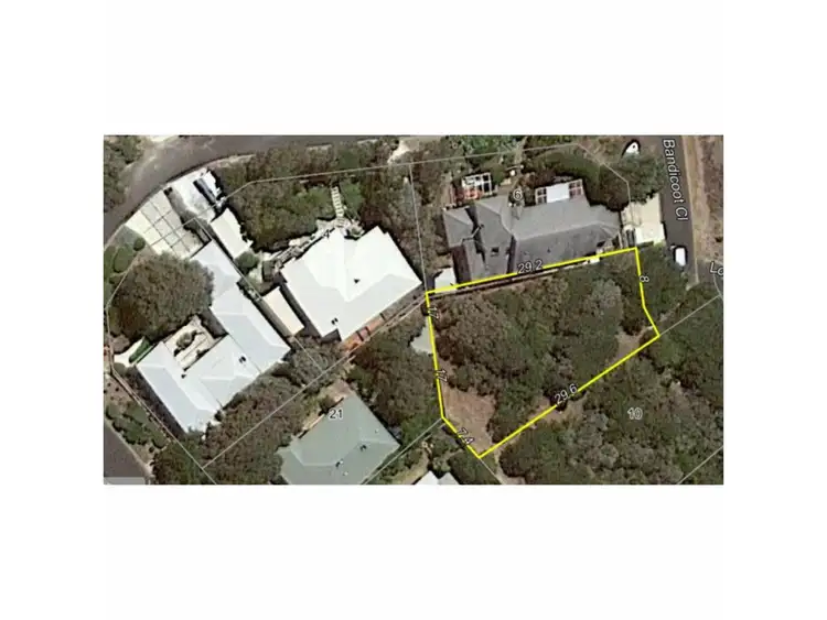 Floorplan of Homely land listing, Lot 246, 8 Bandicoot Close, Gnarabup WA 6285