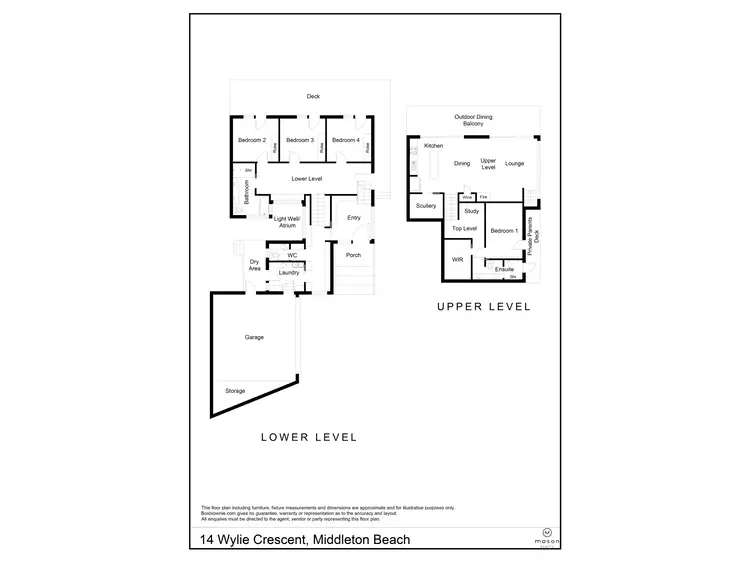 Floorplan of Homely house listing, 14 Wylie Crescent, Middleton Beach WA 6330